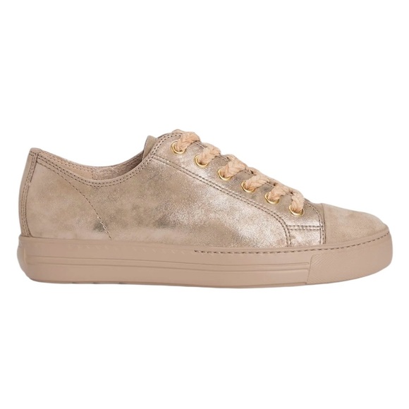 Paul Green Shoes - Metallic Leather Sneakers
In Box, Never Used